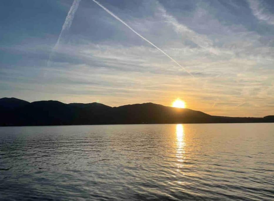 See- Und Bergblick In Bestlage Am 테게른제 외부 사진